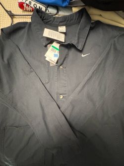 XL Nike Jean Polo Jacket Shirt with Tags