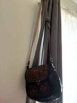 Mexican leather purse