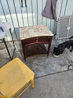 GRANITE NIGHT STAND