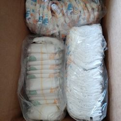 64 Individual Size 4 Diapers 
