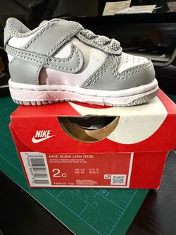 Nike Dunk Low Toddler Sneaker Size 2C