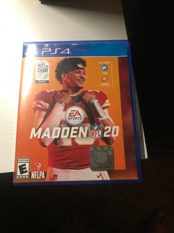 Madden 20 it is used and in good condition