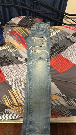 Amiri cheetah print thrasher jeans size 30‼️‼️
