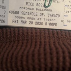 Rick Ross EXPERIENCE!!