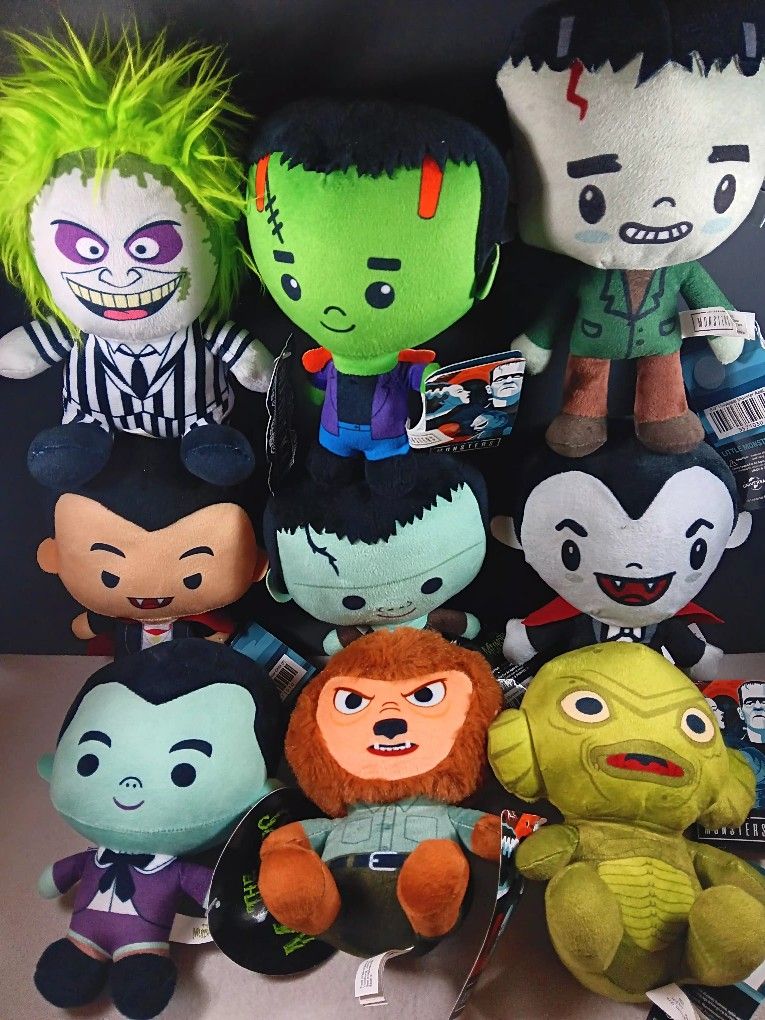 Universal Evil Monsters 6" Frankenstein Stuffed Animal Plush Figure 2024