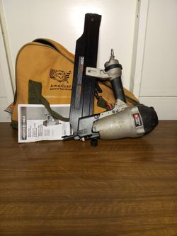 Porter-Cable FR350B Framing Nailer, 60 Magazine, 22 deg Collation, Plastic Strip
