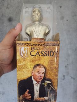 Golden Knights Bruce Cassidy Collection Figure