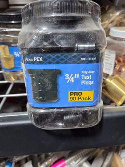 Apollo PEX 3/4" Poly Alloy Test Plugs - 90 Pack