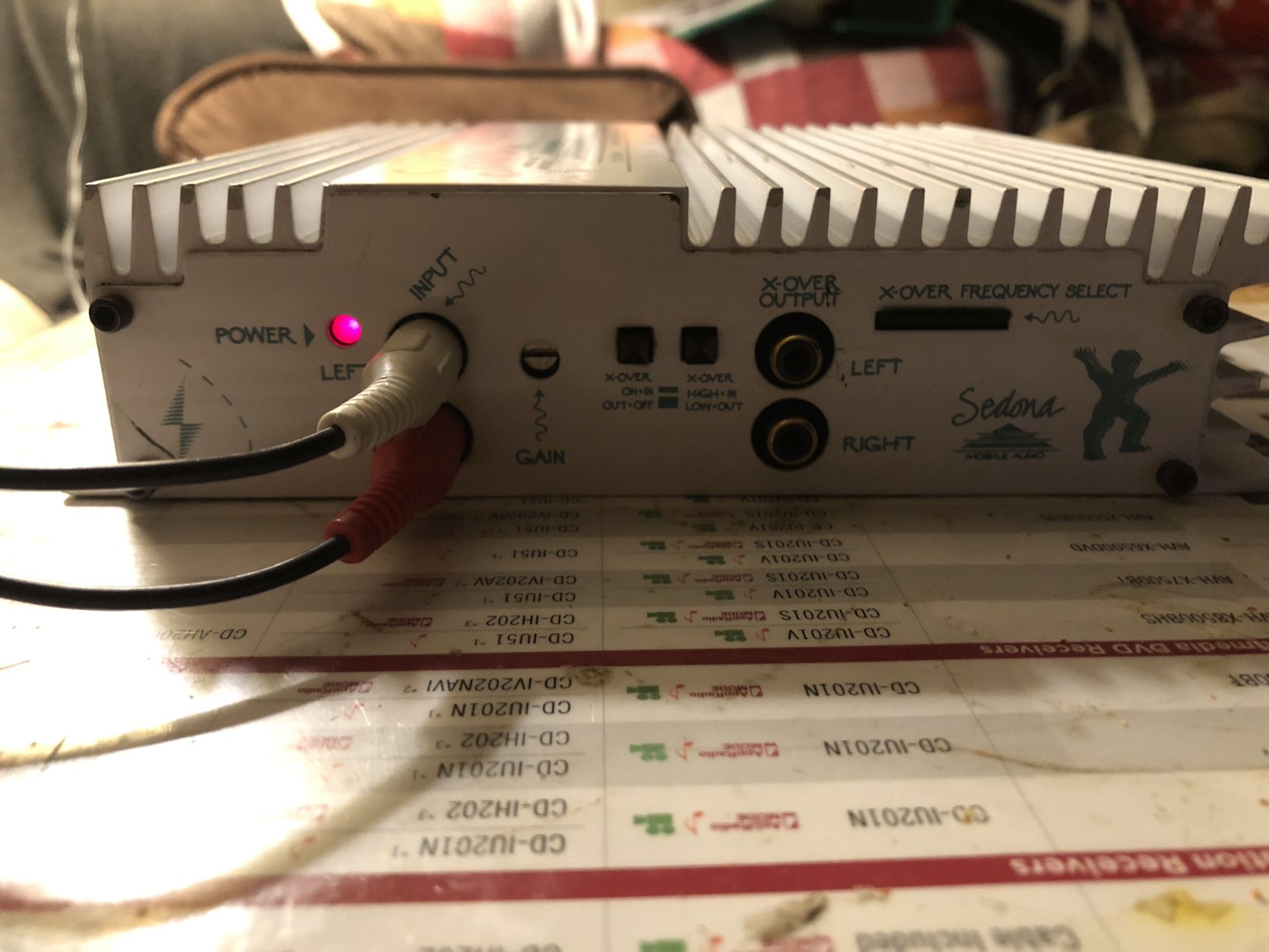 Sedona APA-100:iX カーオーディオアンプ Old School! Precision Power Sedona APA-100-IX Mobile Audio Made In