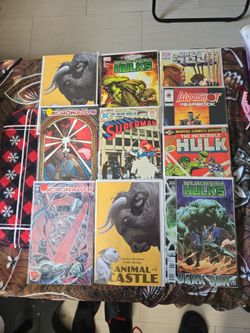 Mixed Comic Book Lot of 9