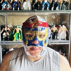 Pentagon Jr Lucha Libre Mask Mexican Wrestling Adult Luchador Costume  Luchadores