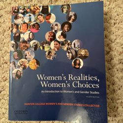 Used Women’s Realities, Women’s Choices 4th Edition Paperback Textbook