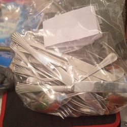 Silverware An Frying Pans $20 Cash 