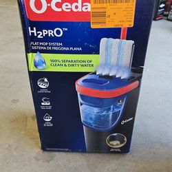 H2pr0 microfiber flat mop system