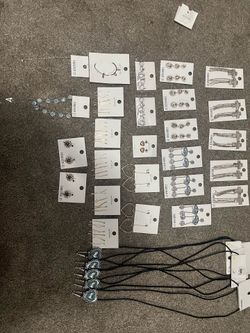 Huge Fashion Jewelry Lot – 40+ Brand New Pieces w/ Tags
