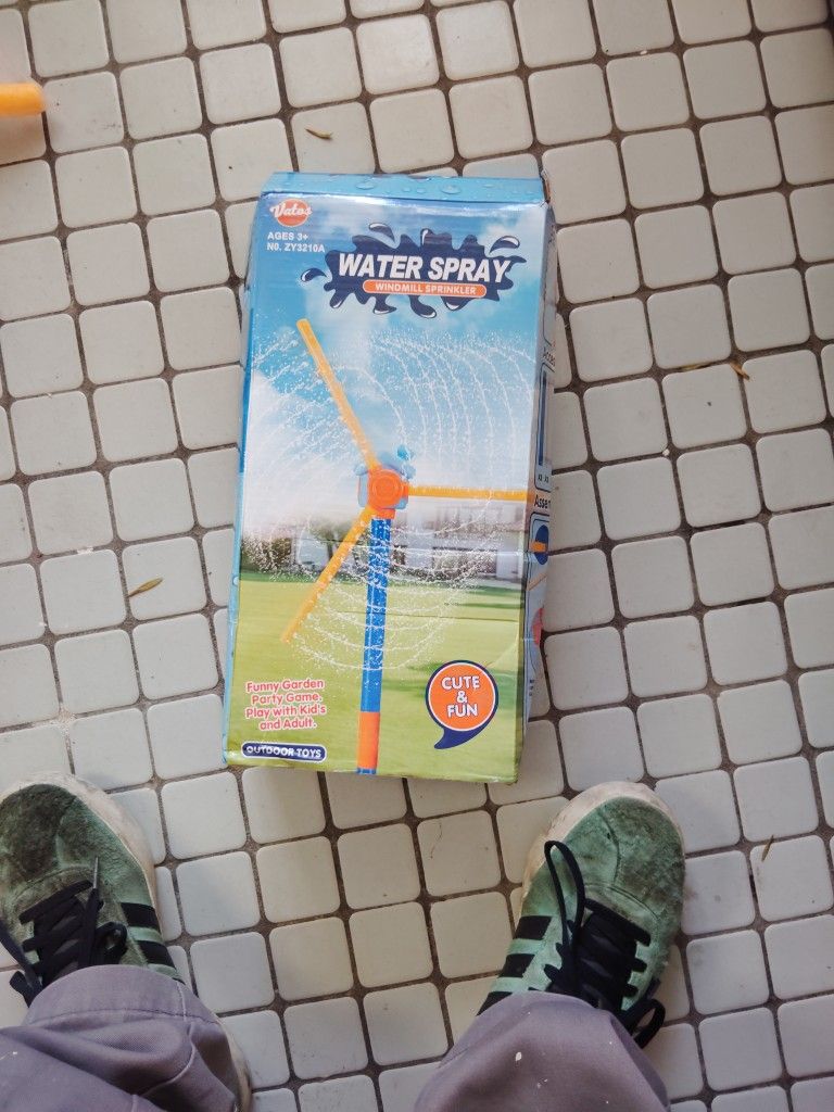 Windmill Sprinkler Toy