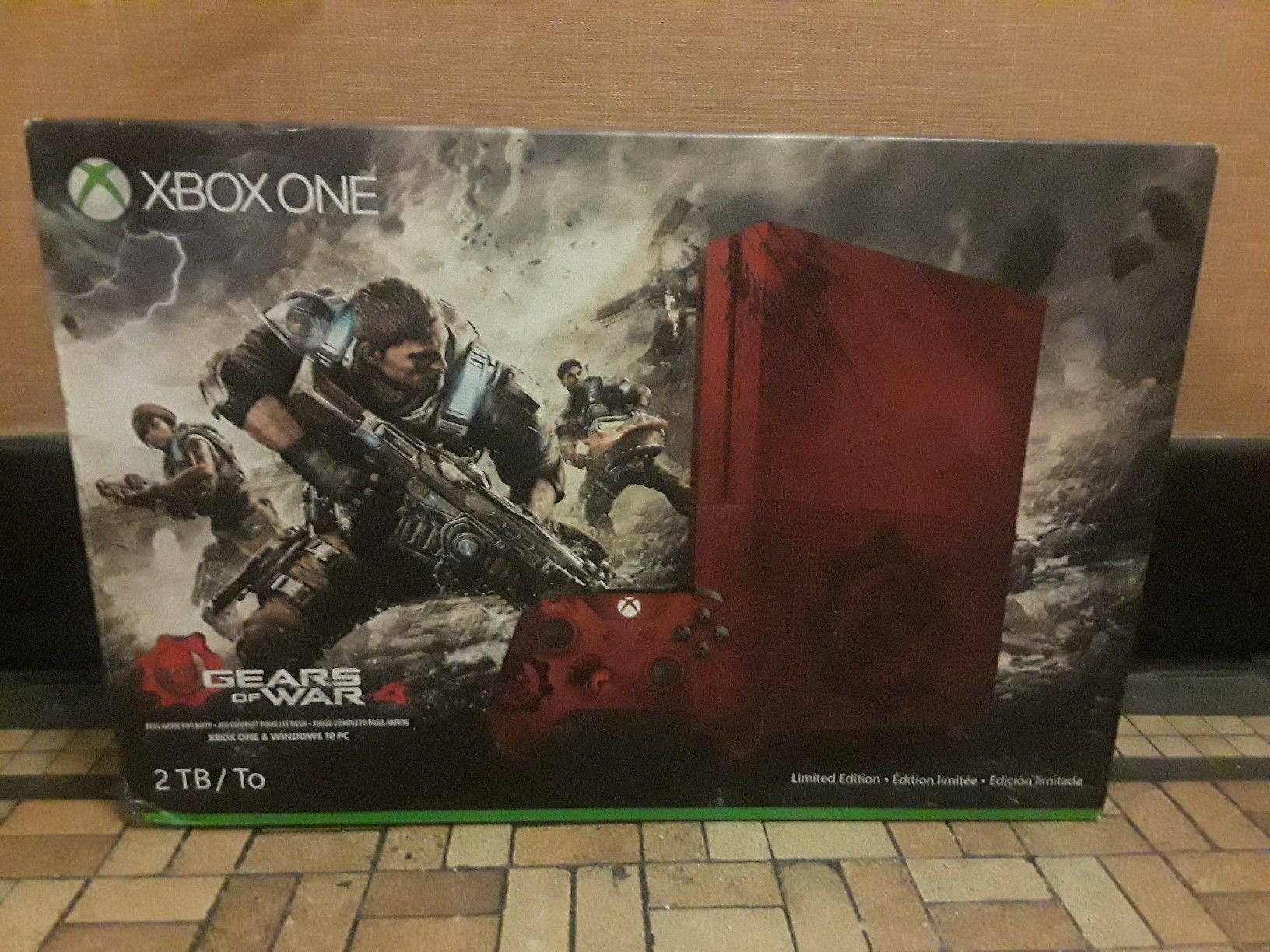 XBOX ONE S GEARS OF WAR 2 TB CONSOLE LIMITED EDITION *NEW SEALED*
