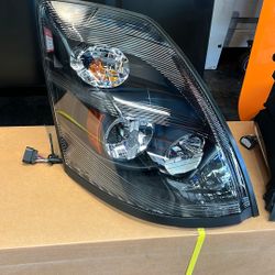 04-17 Volvo VNL LED Replacement Headlights Pair New