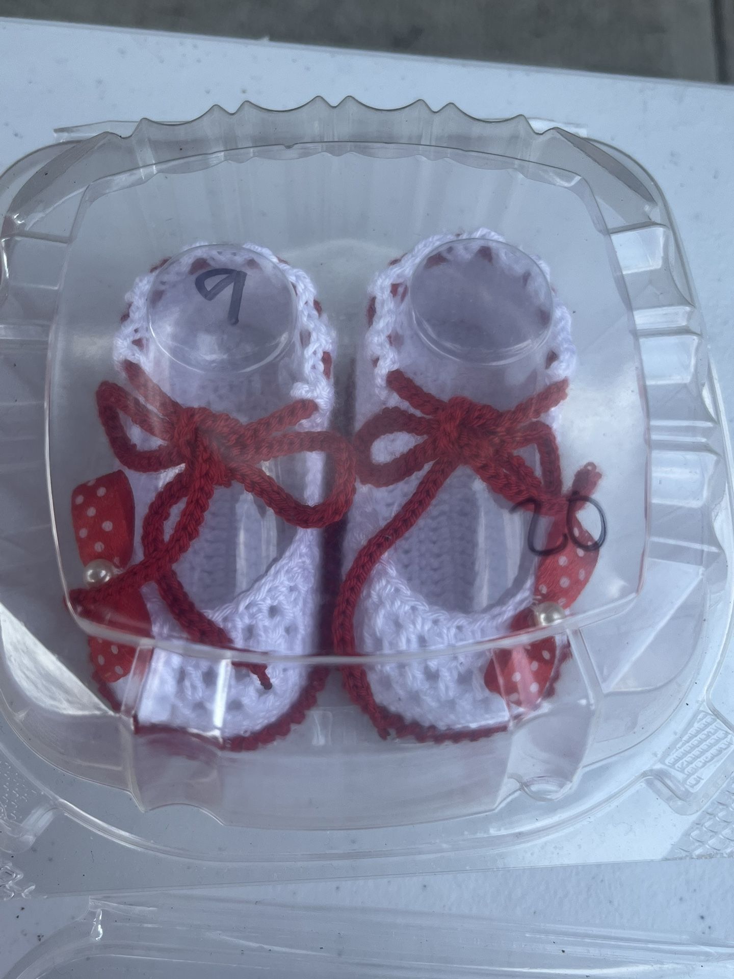 Crocheted Baby Shoes