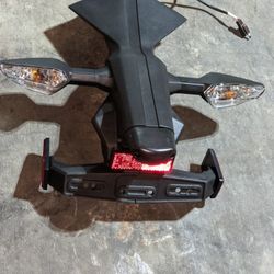 2019 kawasaki ninja 650 Rear Turn Signal And License Plate Bracket 