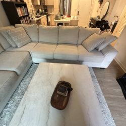 Large Sectional L Couch 