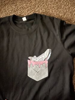 Jordan 5 shirt (pink )