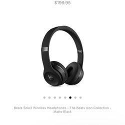 Beats Solo3 Wireless Black