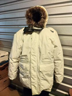 Brand New Helly Hansen Nordic Goose Down Parka Men's Large
