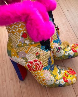 Christian Louboutin Boots May Wong 100