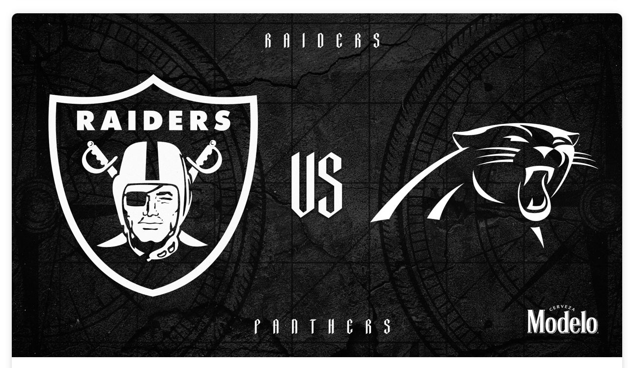 4 Tickets Panthers At Raiders
