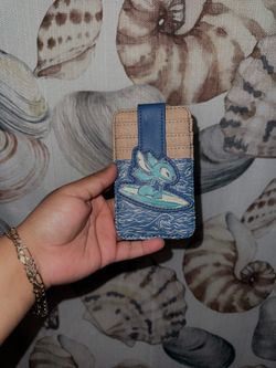 Stitch card holder wallet