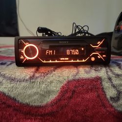 Sony Car Stereo With Bluetooth 