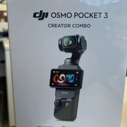 DJI Osmo Pocket 3 Gimbal Camera (SEALED!)