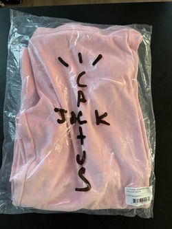 Travis Scott Cactus Jack Pink Velour Women’s Sweatpants Size L