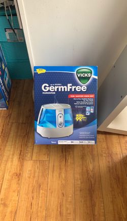 Vick’s humidifier germ free -unopened box