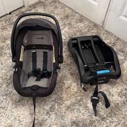 Car seat And Base No Accident 