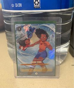 Raging storm enchanted card