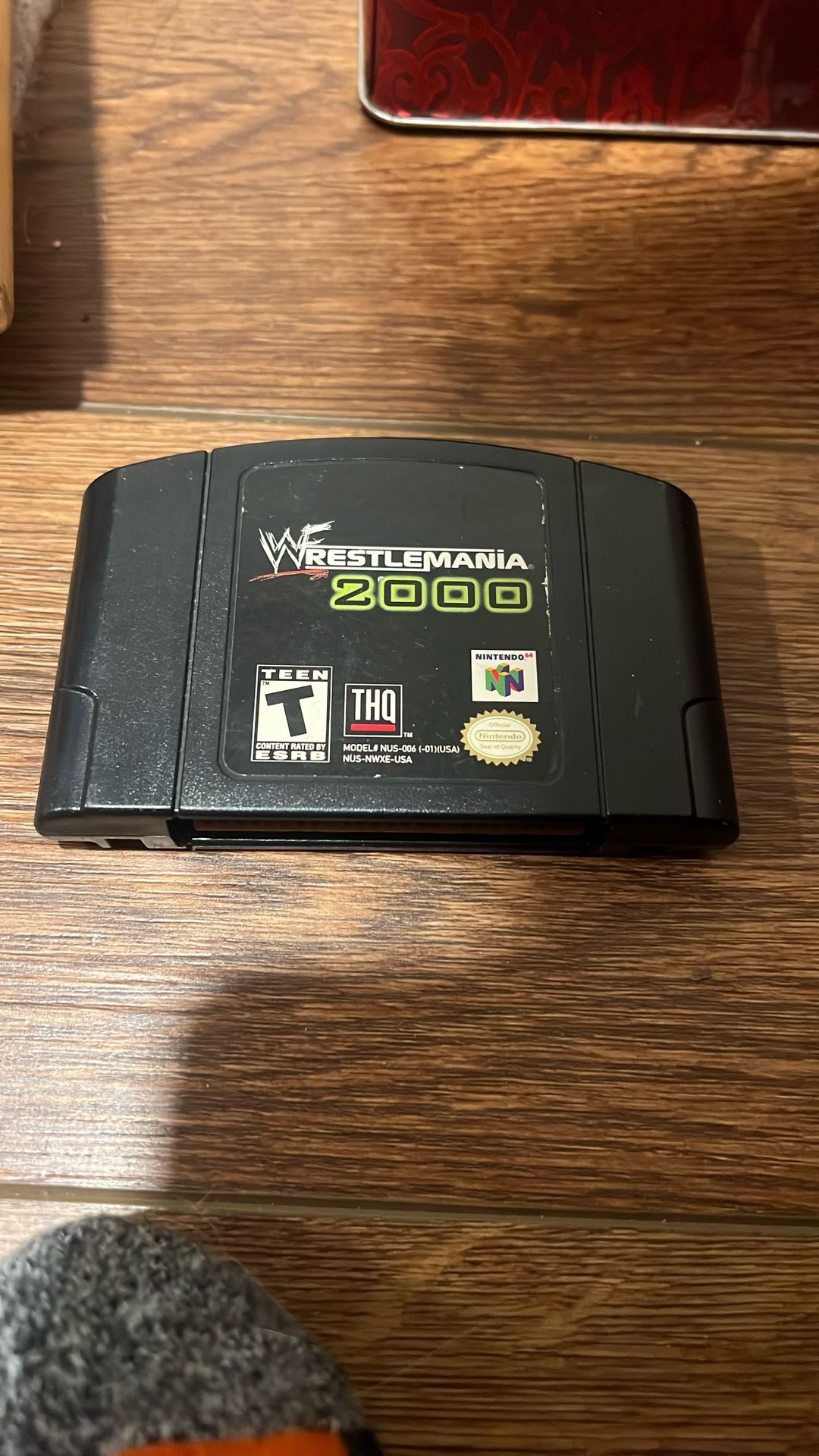 N64 Wrestlemania 2000 Game