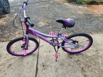 20" BMX Bicycle, Pink & Purple