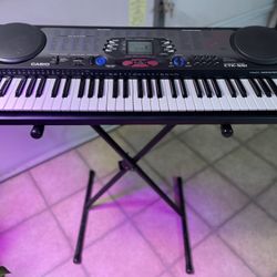 Keyboard - Casio CTK-551 With Stand And Power Supply 