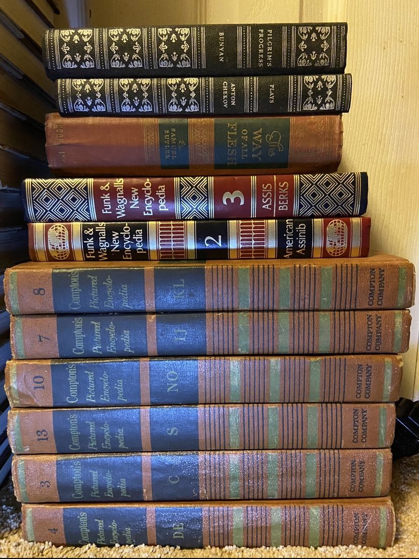 Compton’s Pictured Encyclopedias and A Few Other Books