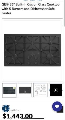 Brand New GE Gas Cooktop