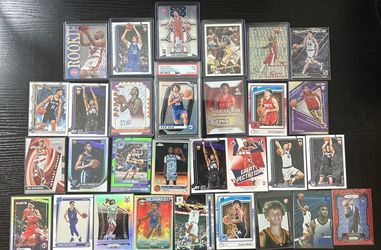 NBA Basketball Rookie Lot (30) Flagg Garnett Cade Ace Hill Terry Autos & More!