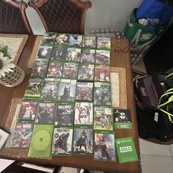 Bundle Of Xbox One Games And Xbox 360