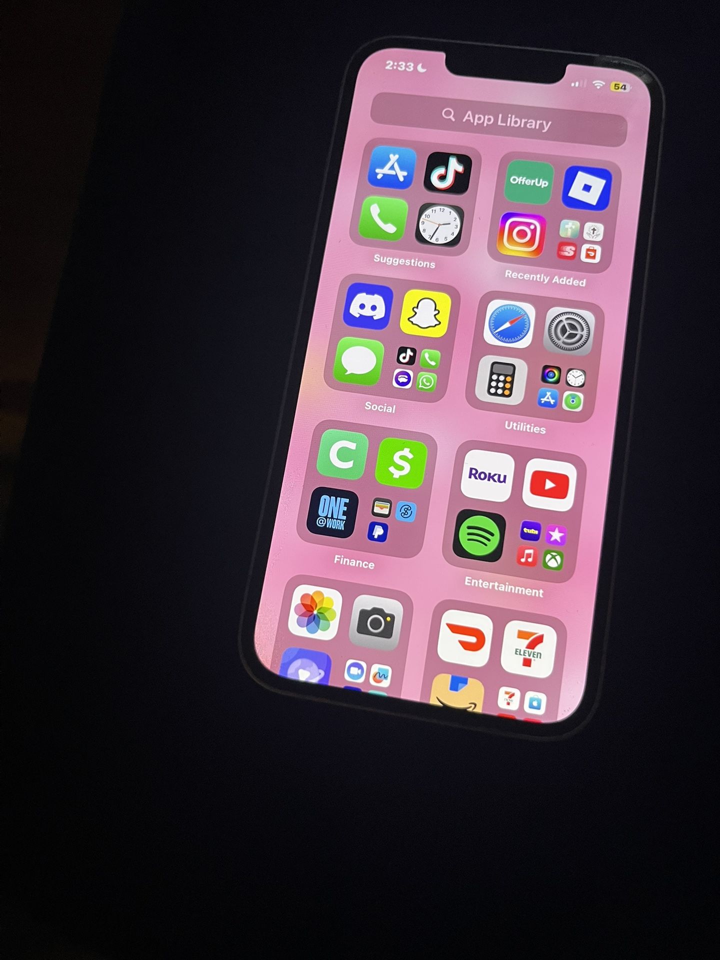 pink iPhone 13