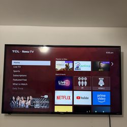 TCL Roku smart tv 50’