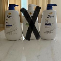 Dove Body Wash 30.6oz $8 Each