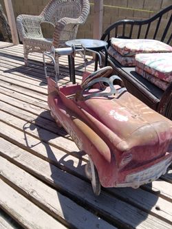 Pedal car fire engine