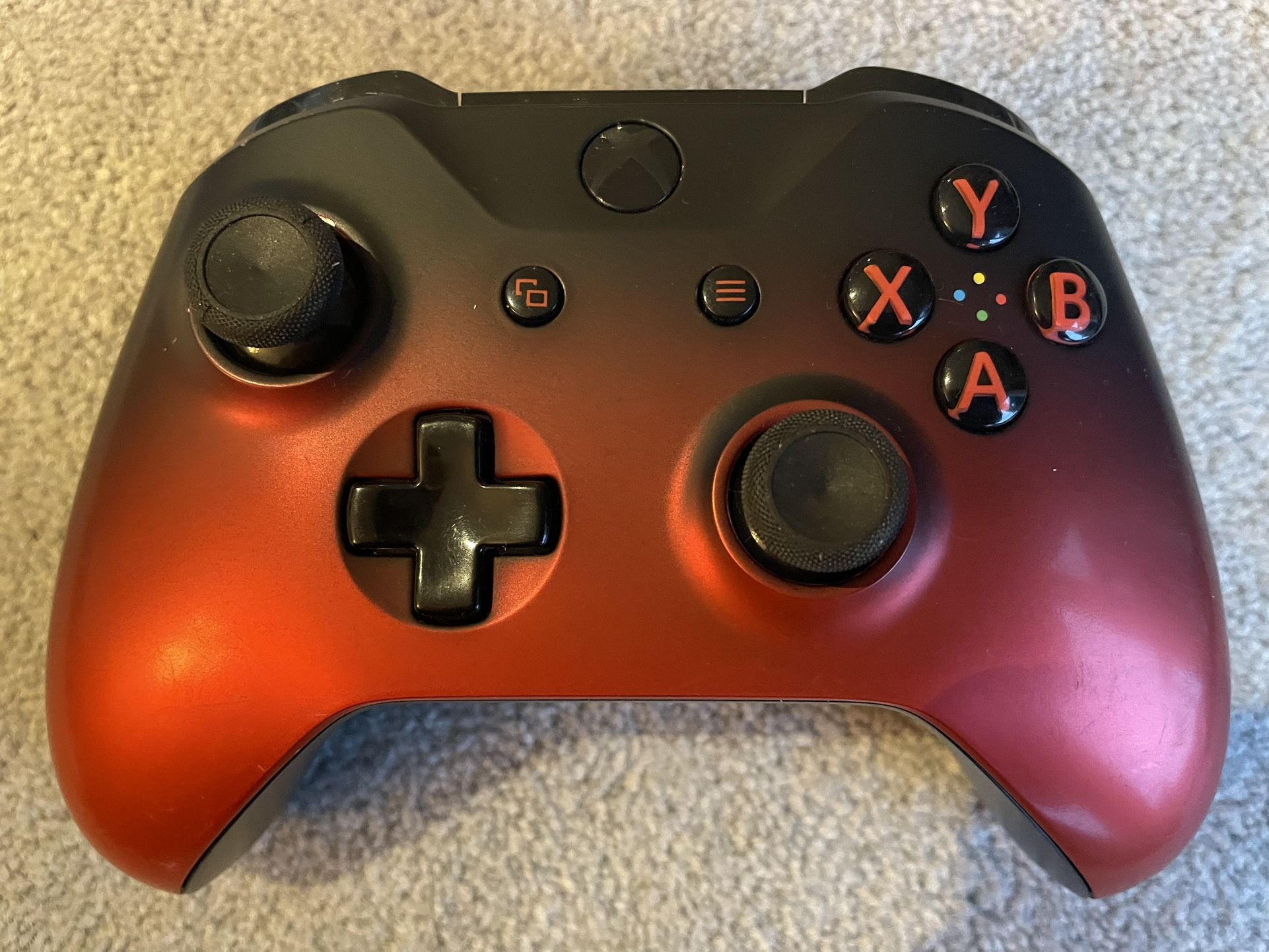 Volcano Shadow Xbox One controller