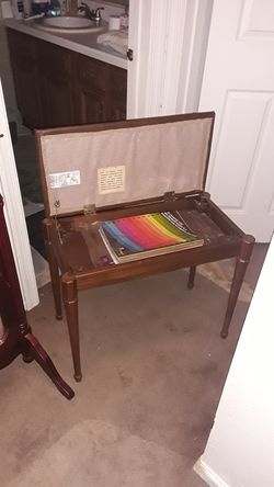 Kimball piano/organ bench